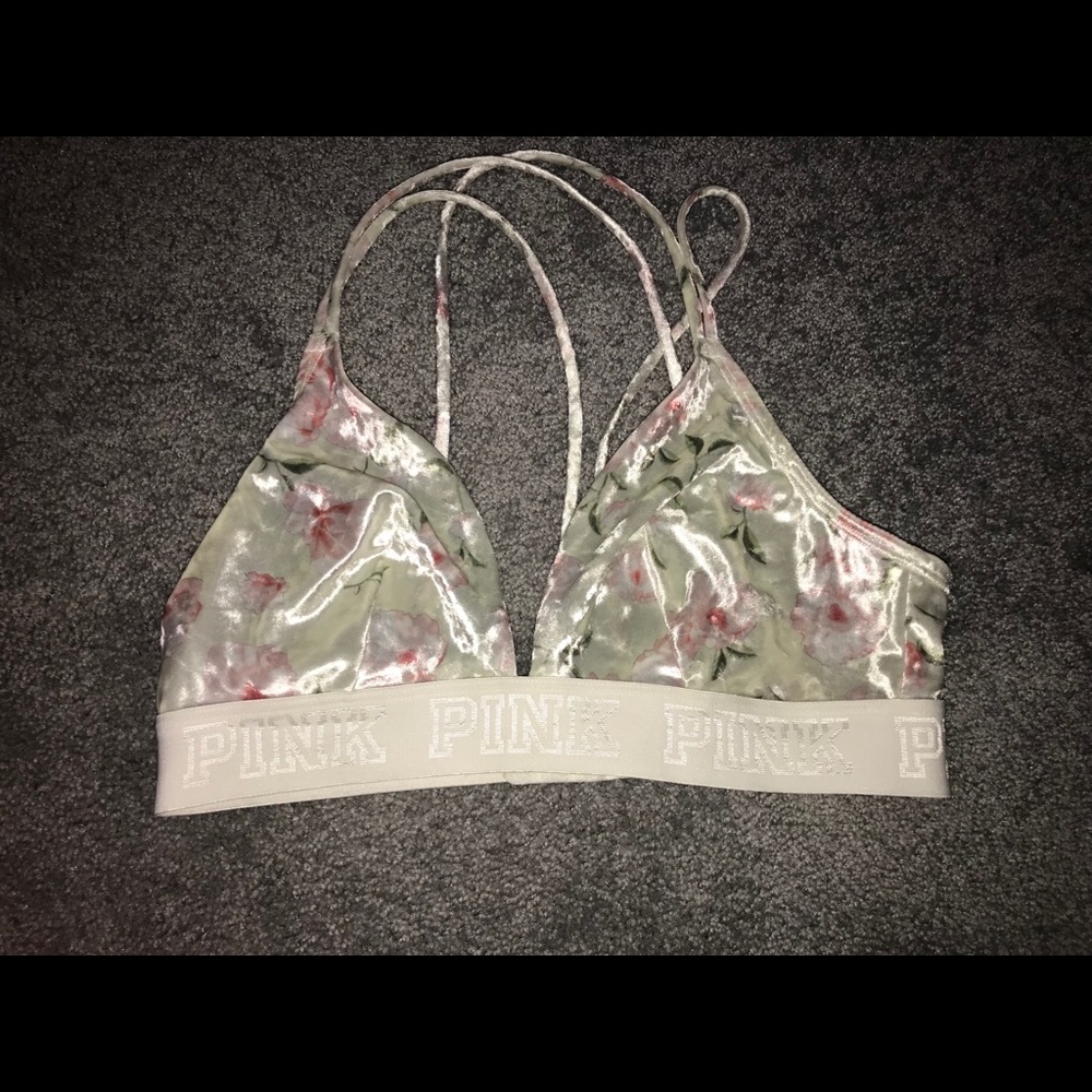 velvet bralette